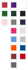 Gildan 8oz Heavy Blend Hoodie Fabric Colors