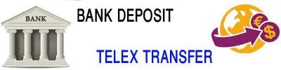 Bank Deposit Payment & Telex Transfer